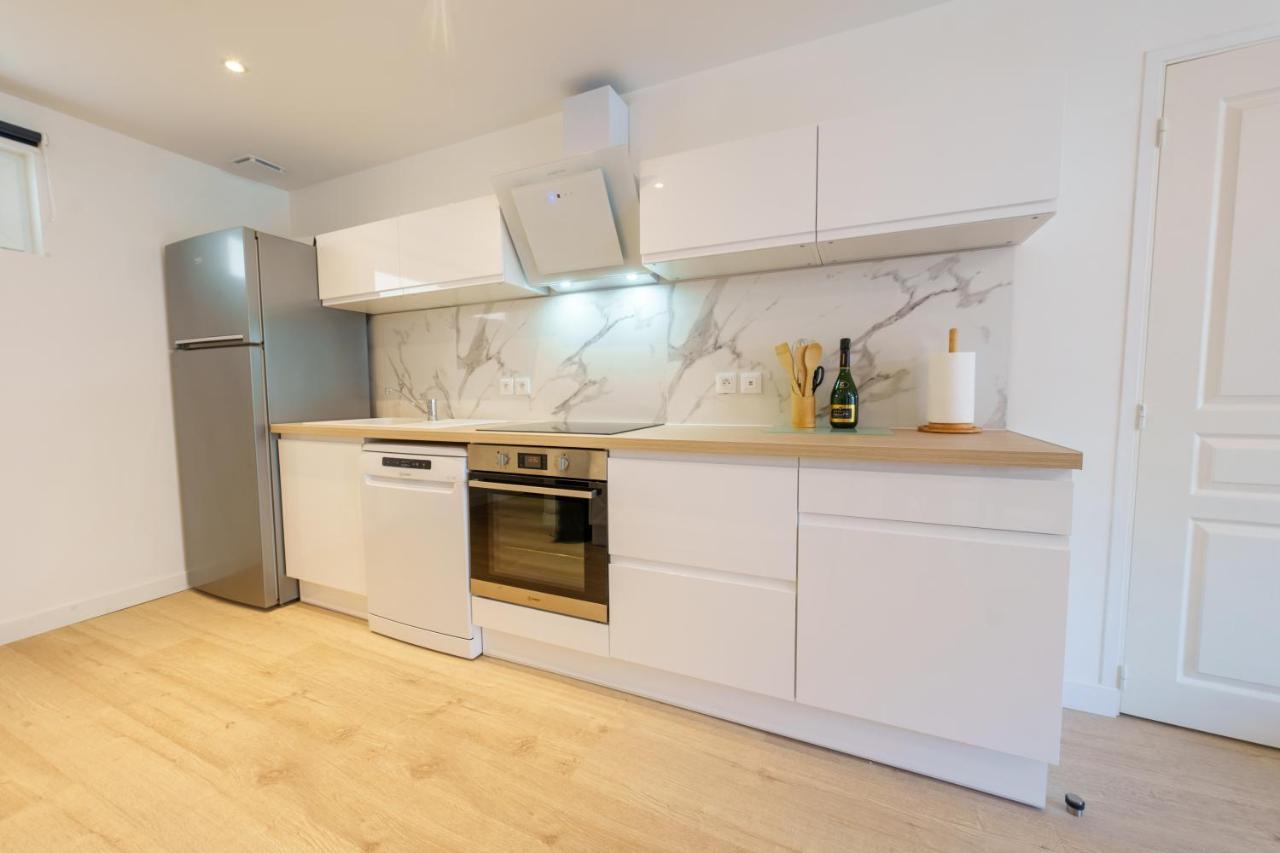 L'Escale Tropicale, Appartement Independant Avec Terrasse Privative Saint-Quentin  Eksteriør billede