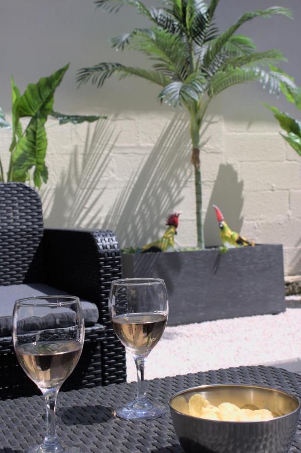 L'Escale Tropicale, Appartement Independant Avec Terrasse Privative Saint-Quentin  Eksteriør billede