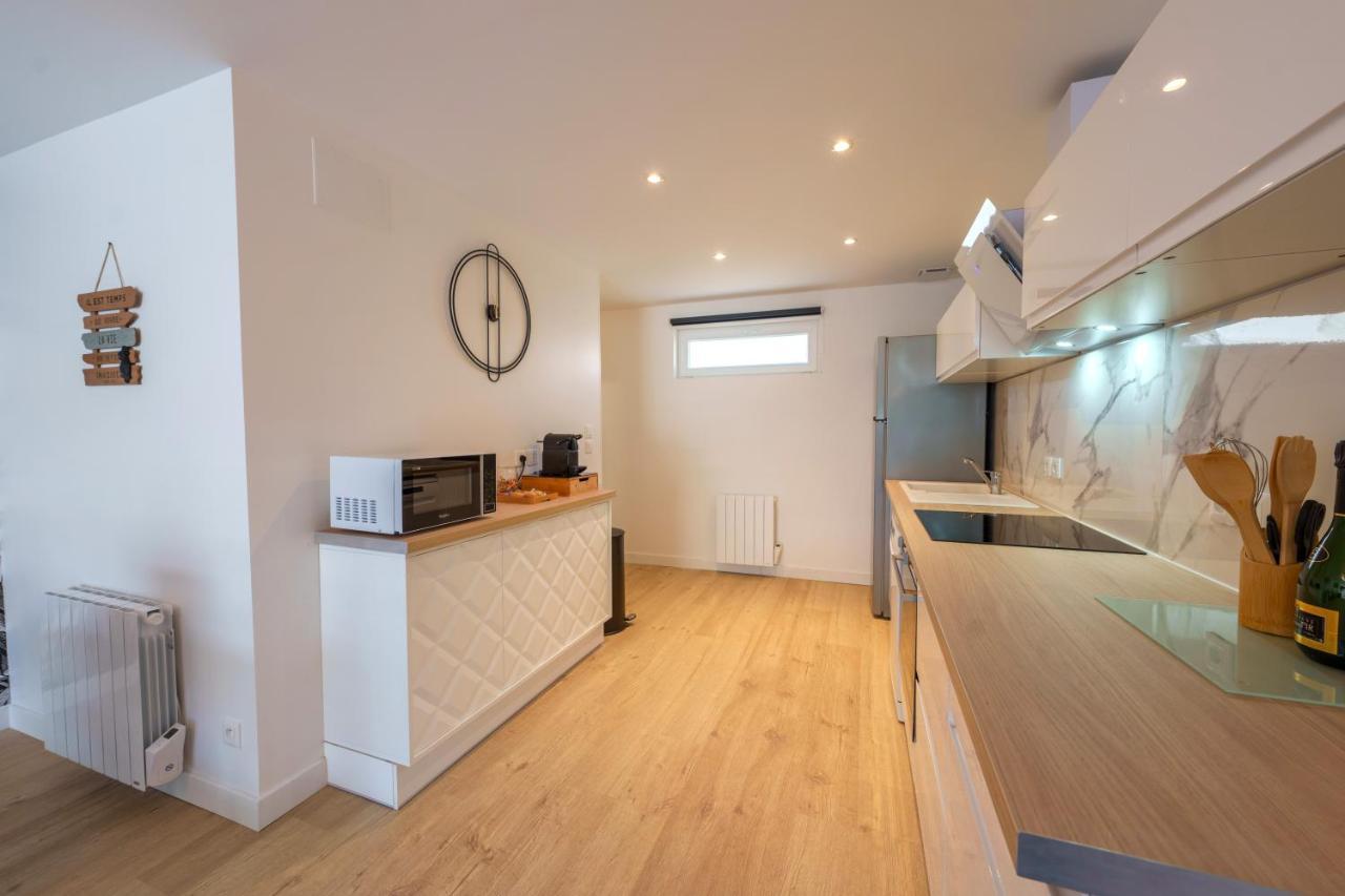 L'Escale Tropicale, Appartement Independant Avec Terrasse Privative Saint-Quentin  Eksteriør billede