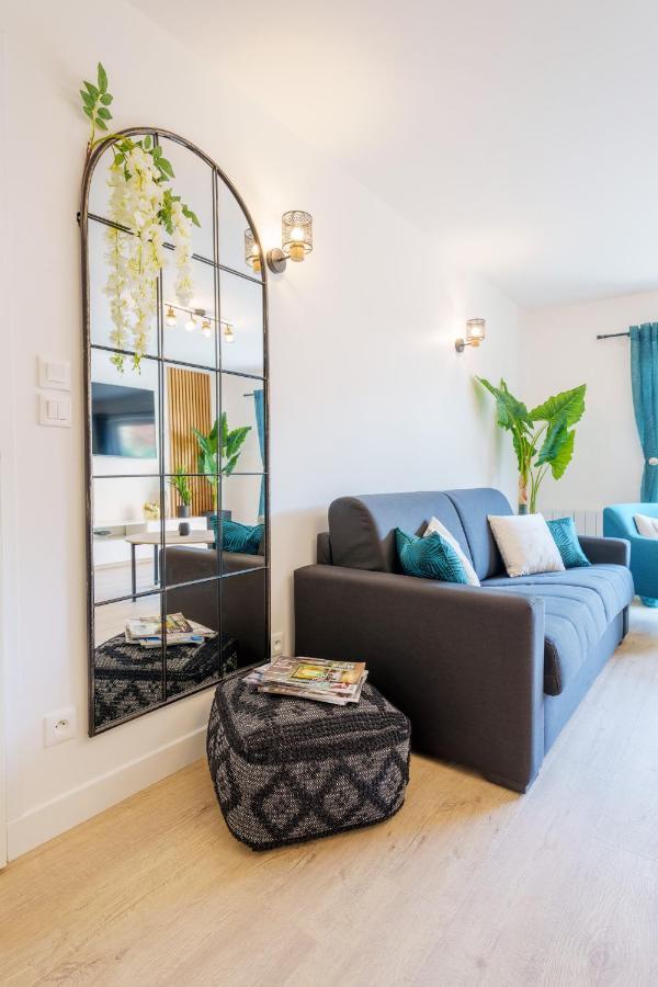 L'Escale Tropicale, Appartement Independant Avec Terrasse Privative Saint-Quentin  Eksteriør billede