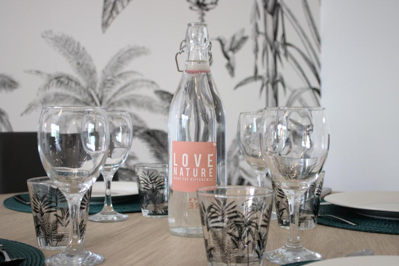 L'Escale Tropicale, Appartement Independant Avec Terrasse Privative Saint-Quentin  Eksteriør billede